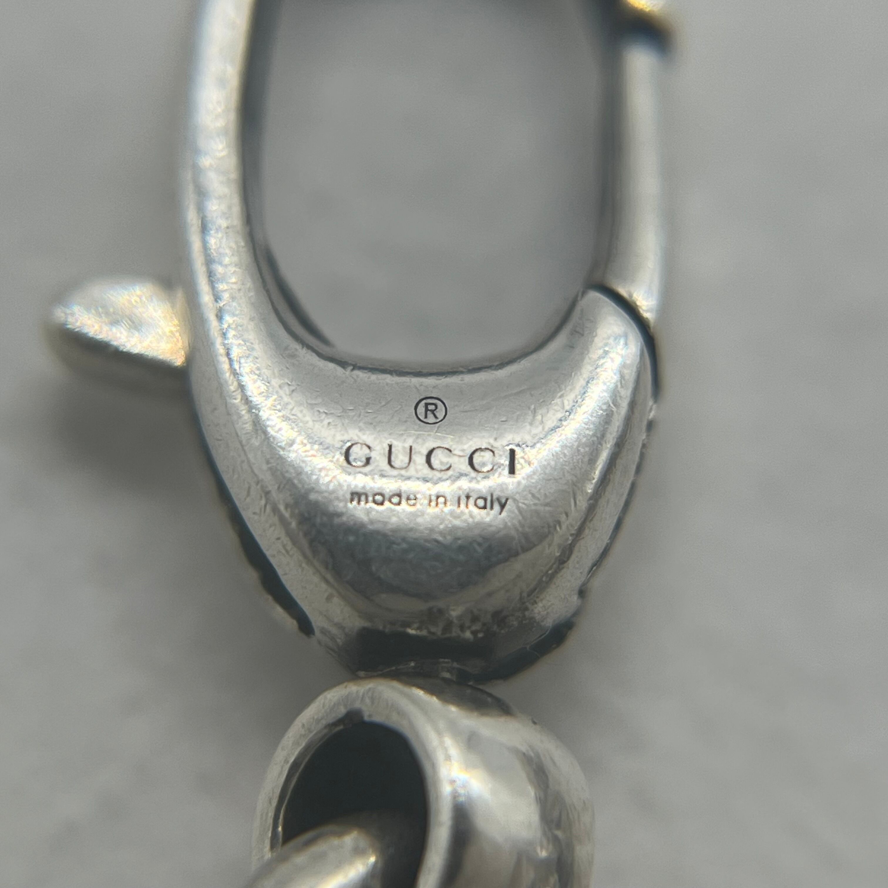 グッチ GUCCI インターロッキングGブレスレット 表記サイズ19 Ag925