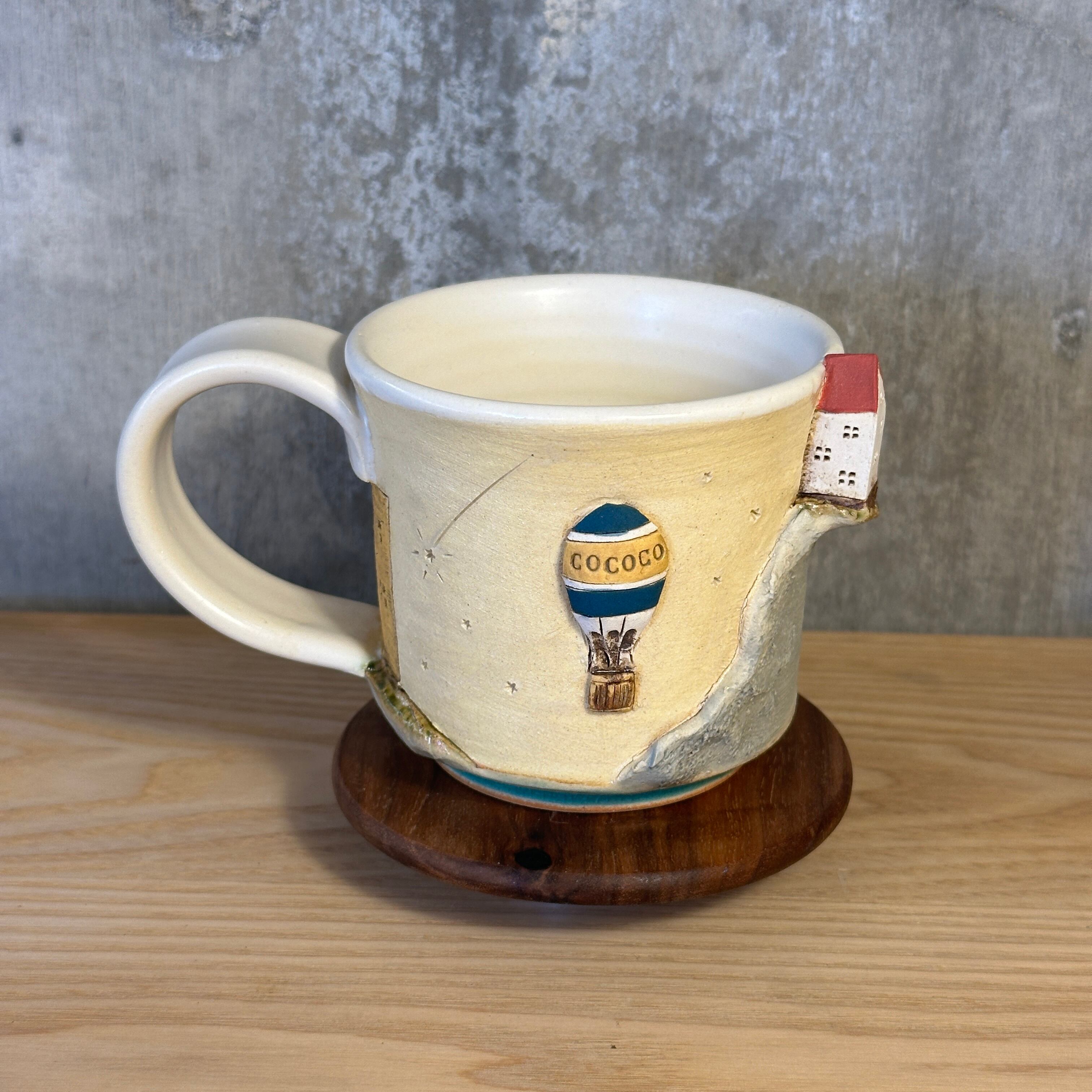 気球とオウチのマグカップ2025冬［夢シリーズ】 | ［atelier+shop