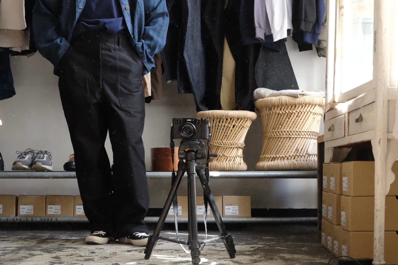 TUKI ( ツキ ) "baker pants" ( ベイカーパンツ ) 2ply sateen ( 高密度双糸バックサテン ) ブラック (黒 )  サイズ0,1,2,3 原田服飾研究所 style 0152 日本製 / 大阪