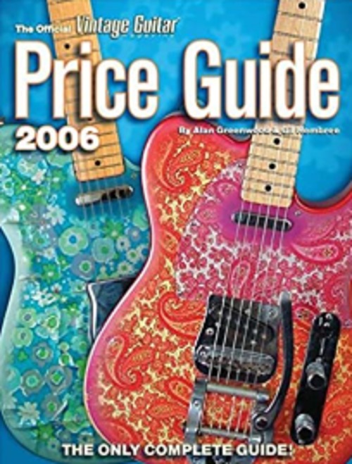 ＜BOOK＞The Official Vintage Guitar Magazine Price Guide 2006 (英書) 