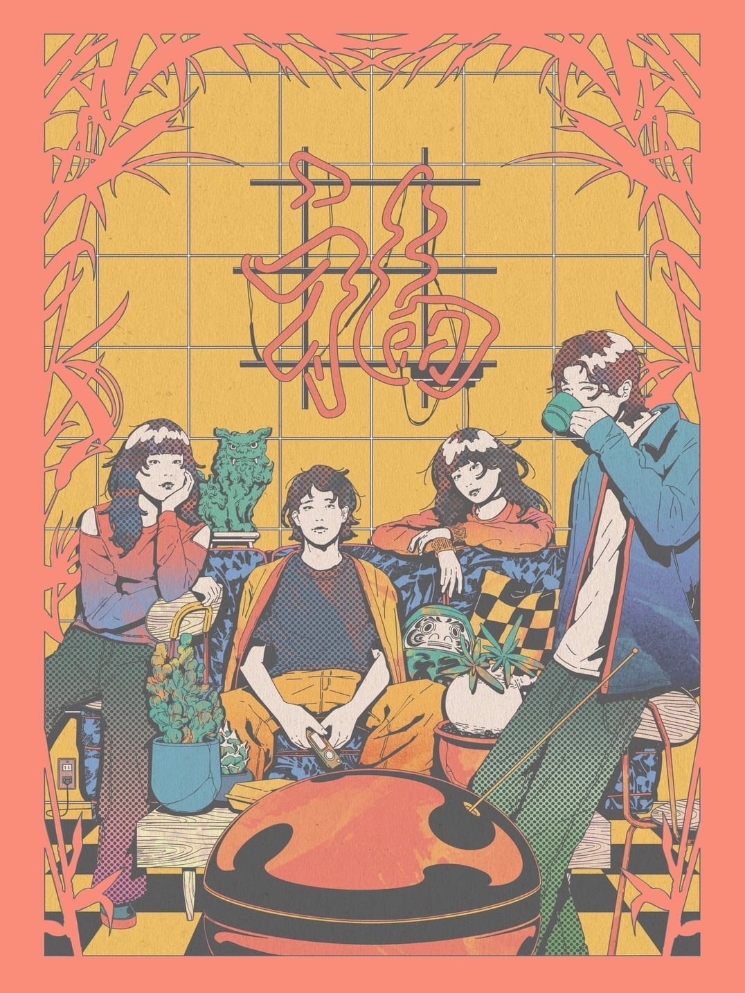 ☆Ａ１手描き、グラフィックポスター 13442 ポスター 絵画 A3サイズ『さくらんぼ チェリー』アート イラスト