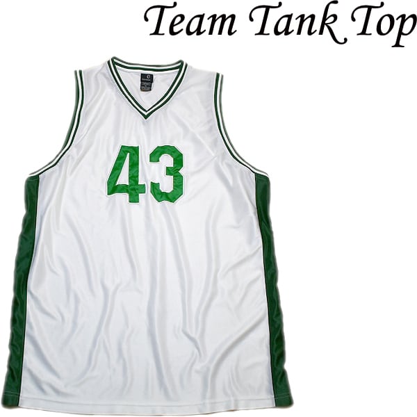 Reebok ゲームシャツ　ベスト　古着　ストリート　タンクトップ 古着 Sport-Tek リバーシブル メッシュタンクトップ ゲーム