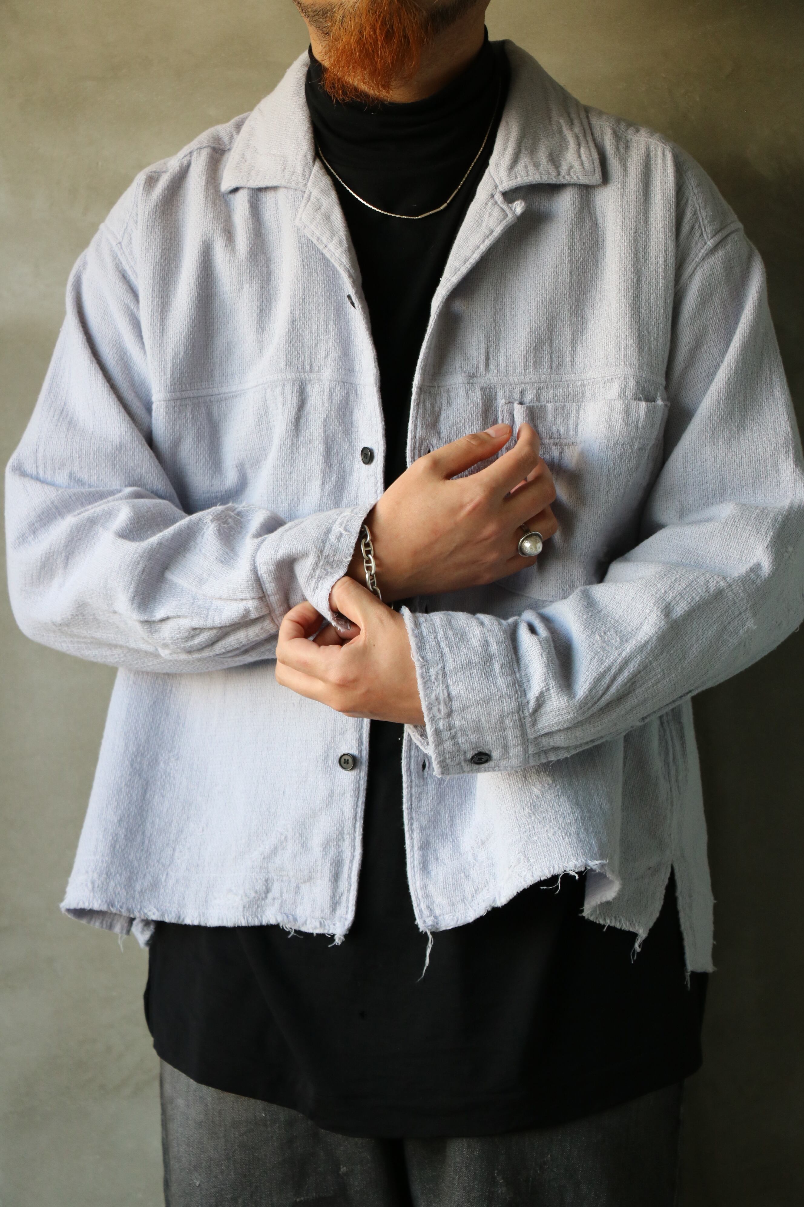 Ancellm - DOUBLEGAUZE SHIRT - / ANC-SH60 / アンセルム ダブルガーゼ 