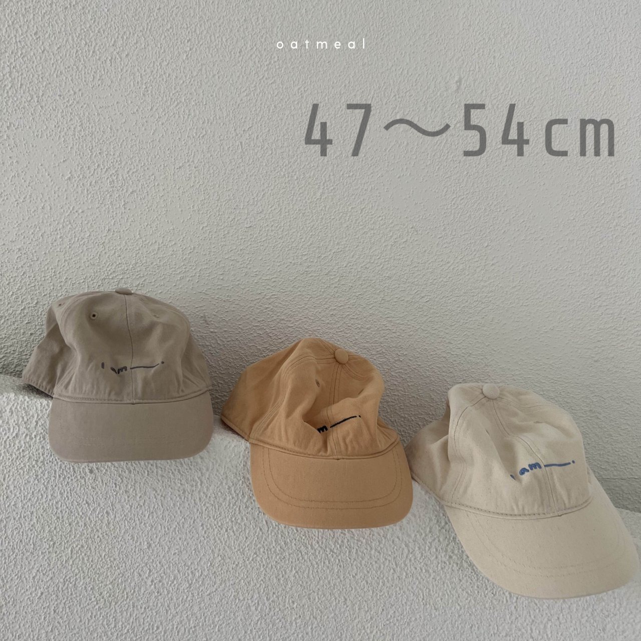 【oatmeal】I am____.キャップ - 1