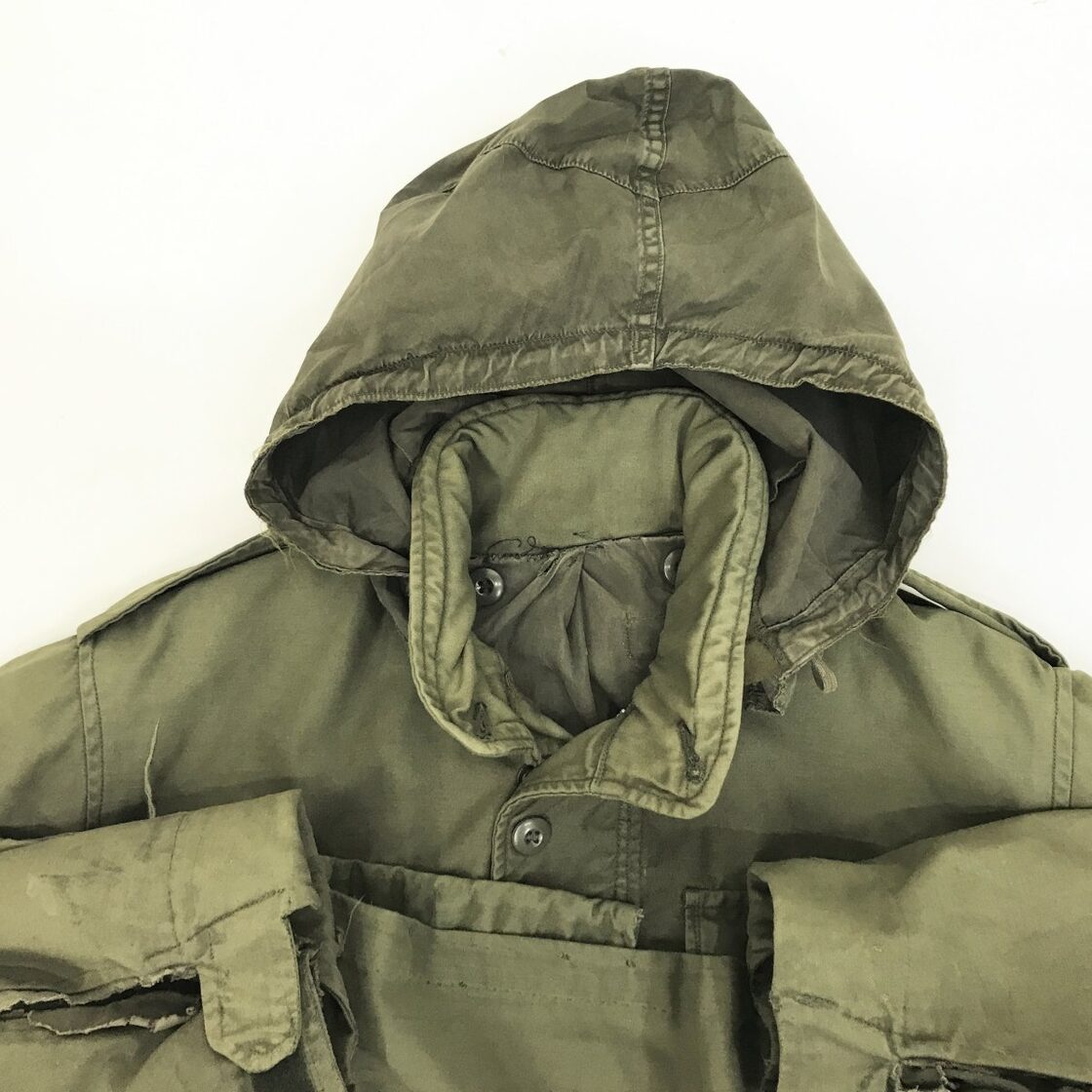 U.S.ARMY 60年代 M65 2nd フィールドジャケット グレーライナー アルミ 
