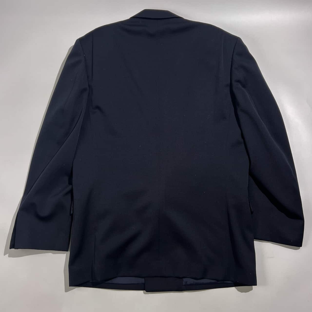 LANVIN studio ランバンスタジオ 背抜き ダブル テーラードジャケット H50-26/ネイビー ブラック メンズ