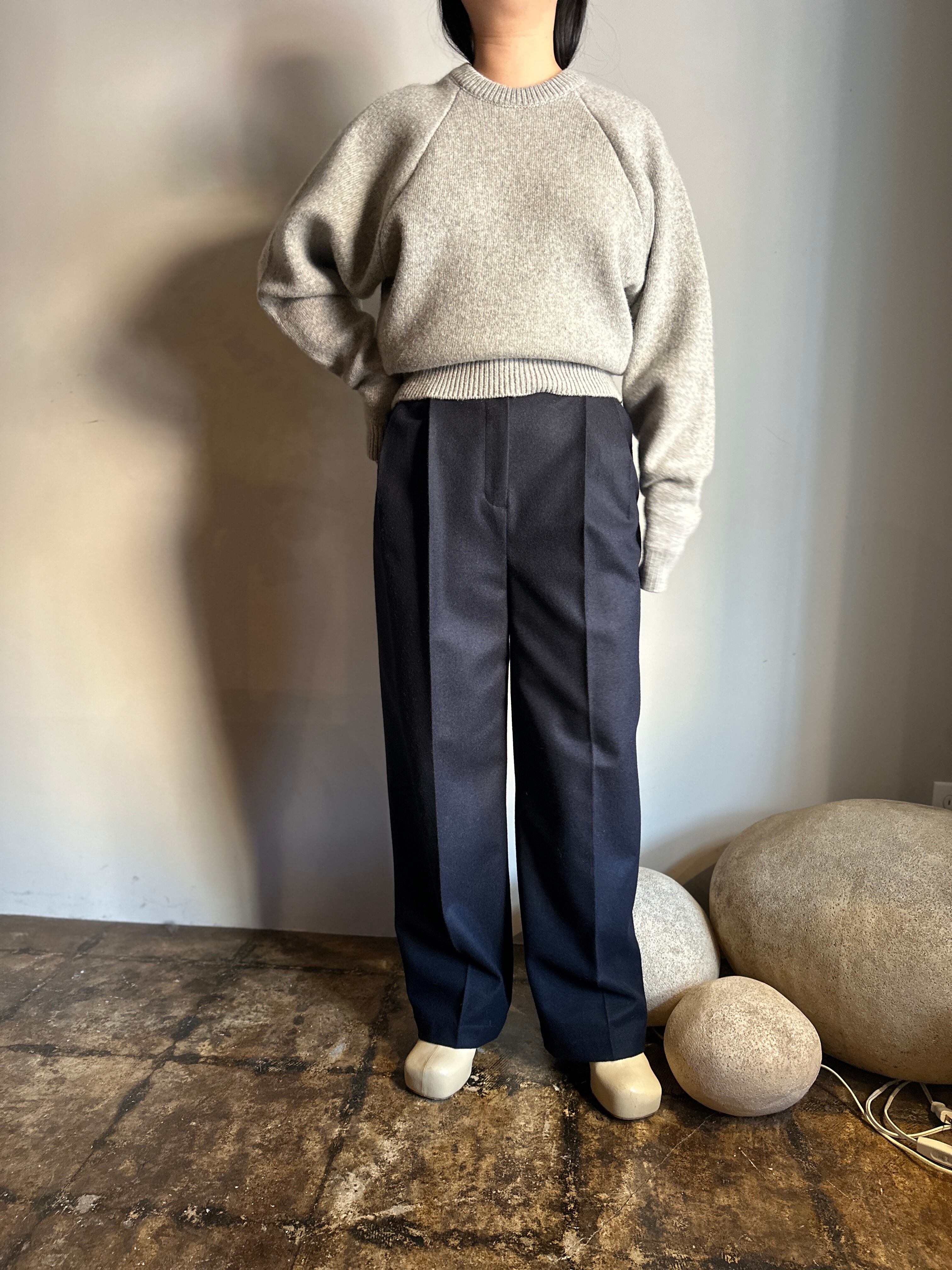 定価41,800円 【iirot】 Double face Wool Knit 最終お値下げ】【IIROT  