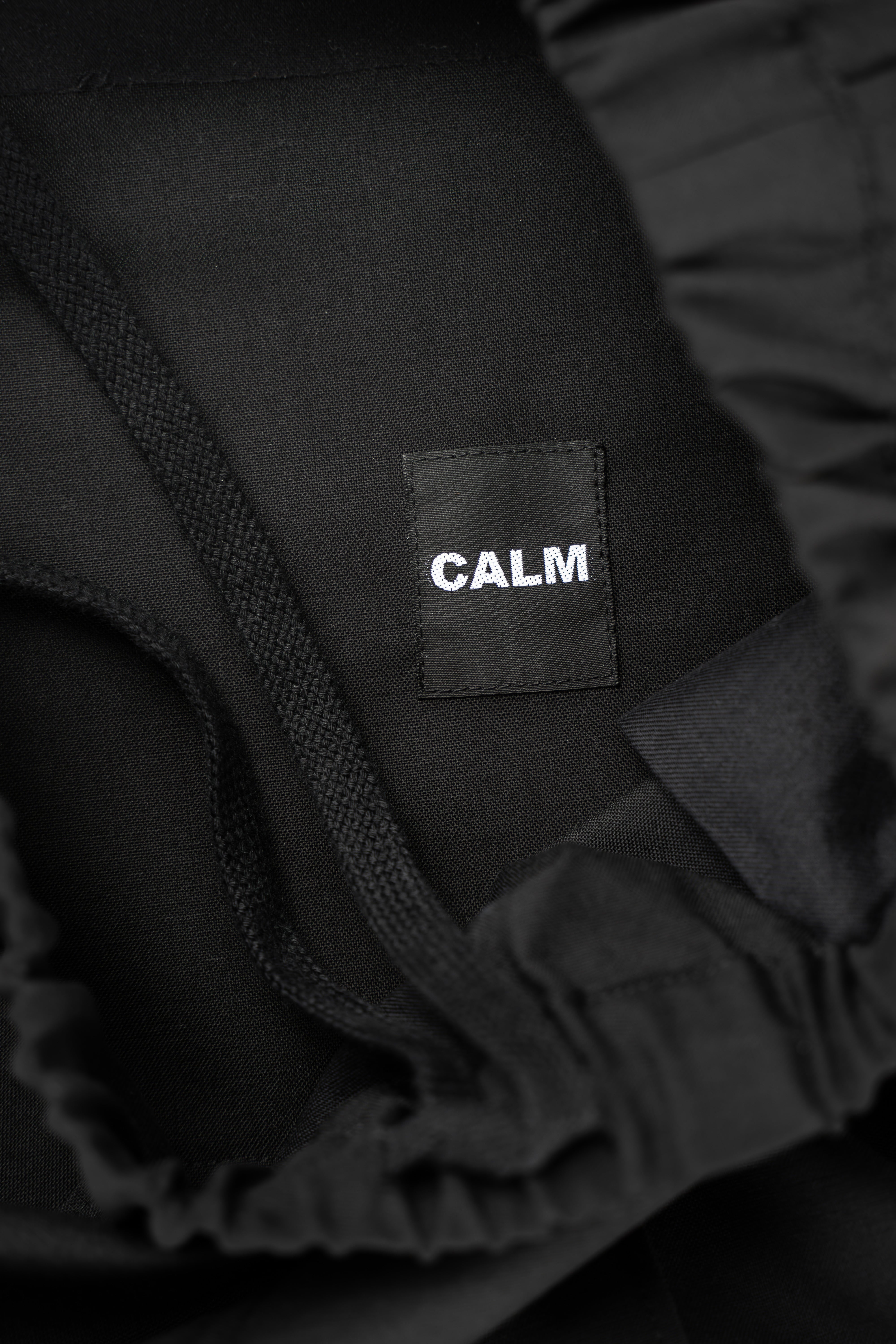 CALM】WOOL TROPICAL EASY SLACKS | CALM