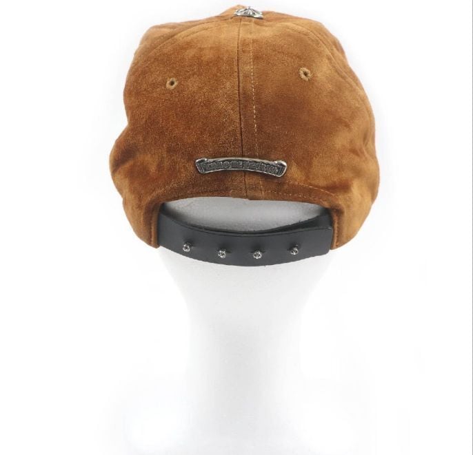 CHROME HEARTS クロムハーツ 牛革 スウェードレザー ダガー刺繍 クロス