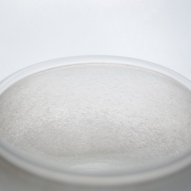 白のうつわ ボウル 大（ガラスの器・鉢・サラダボウル）／小宮 崇