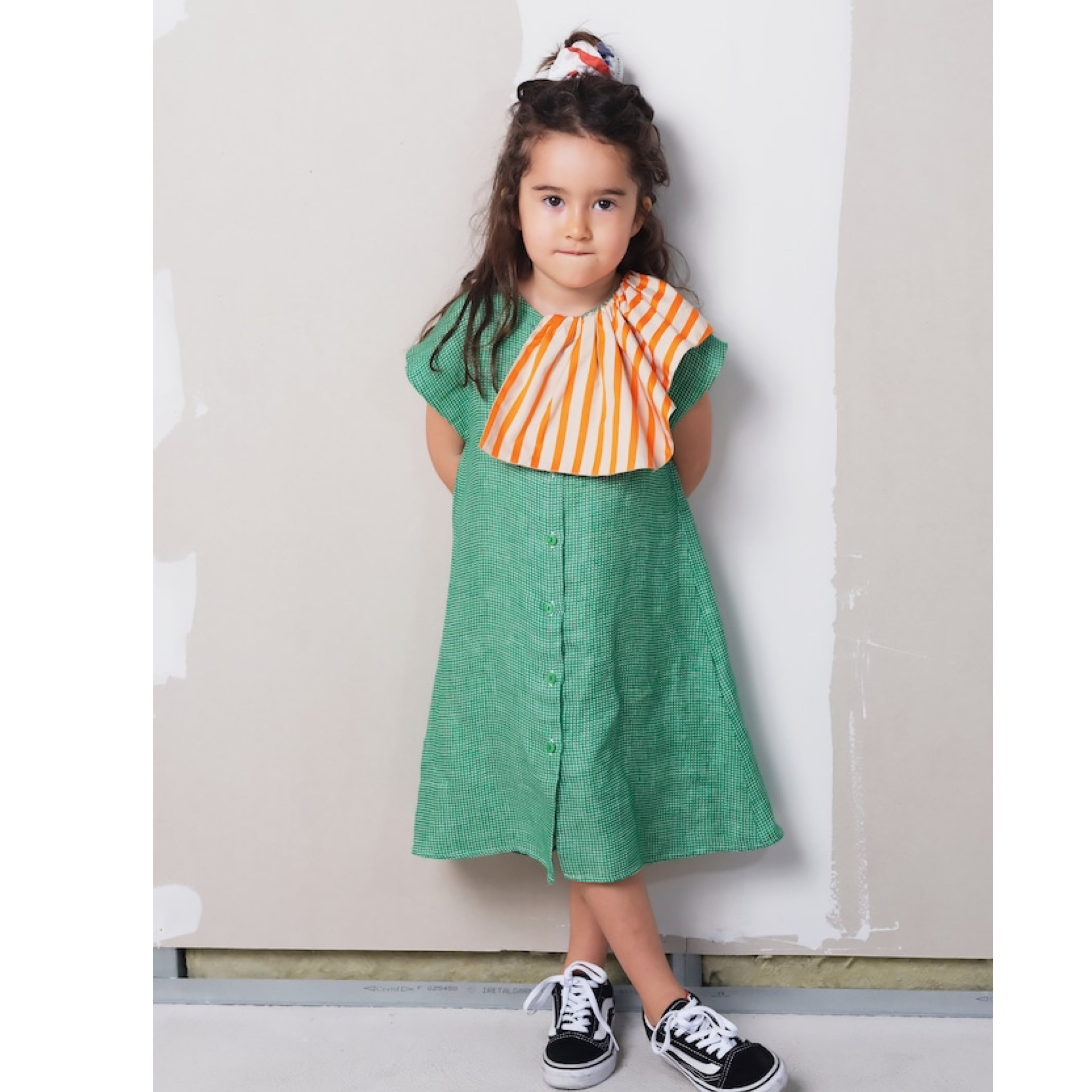 22SS】wolf&rita(ウルフアンドリタ)AMALIA DRESS GREEN LINEN ...