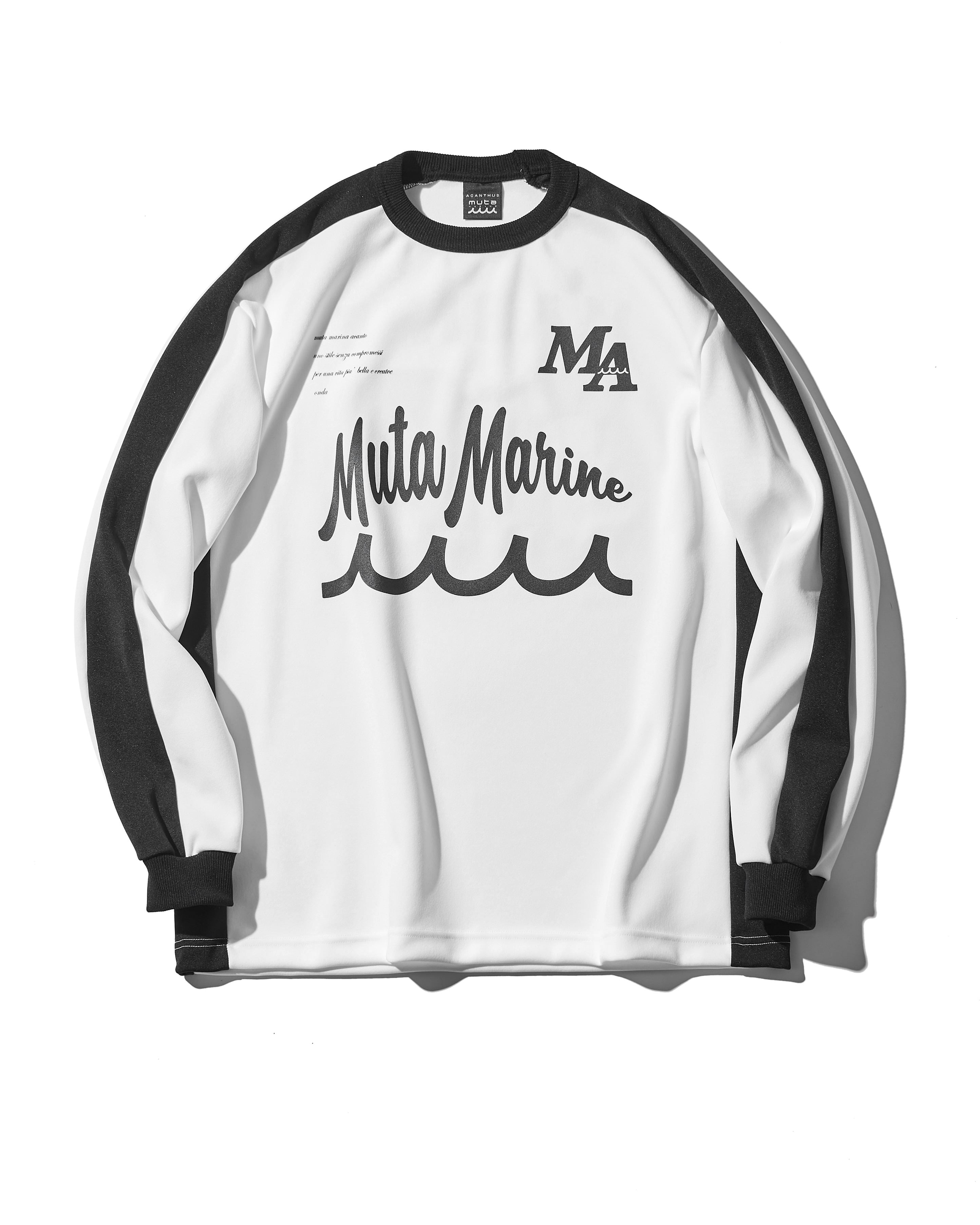 【国内発】 muta MARINE x ACANTHUS / Soccor Jersey カットソー muta MARINE × ACANTHUS サッカージャージー | ACANTHUS ONLINE