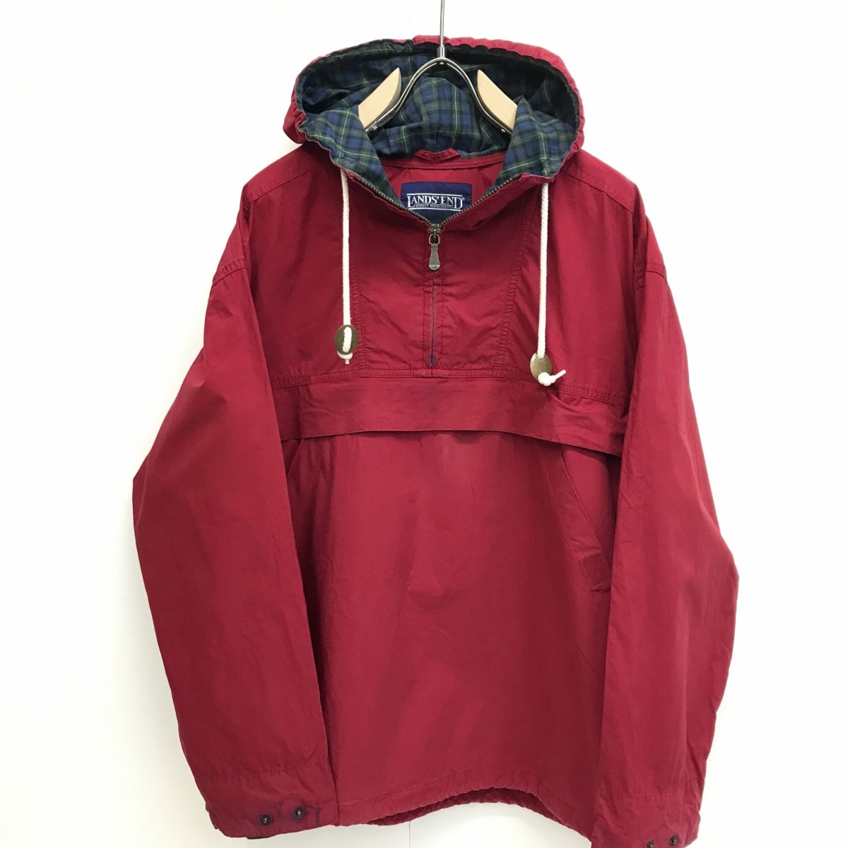 90's LANDS'END コットン アノラックパーカ vintage