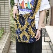 kroneko original sunflower rug shoulder bag