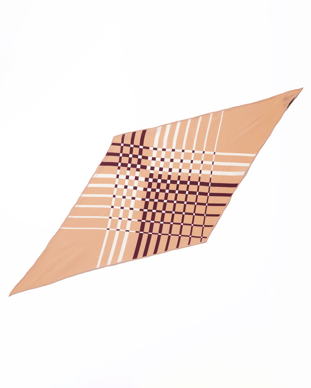 Seven Fold ジオメトリック柄シルクスカーフ | Afterhours