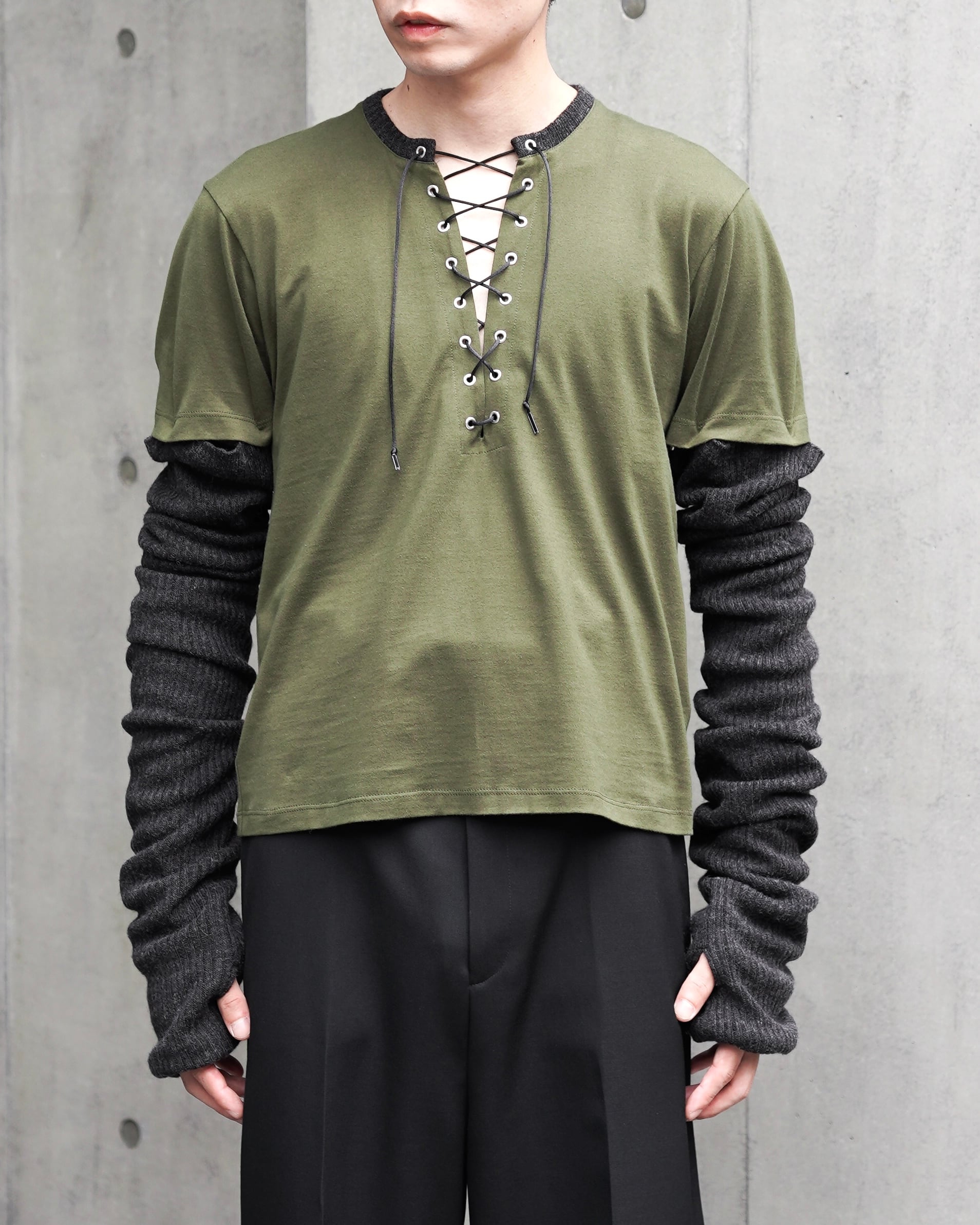 NEW OLD AW25 RIB SLEEVE TOP | hypeofficial