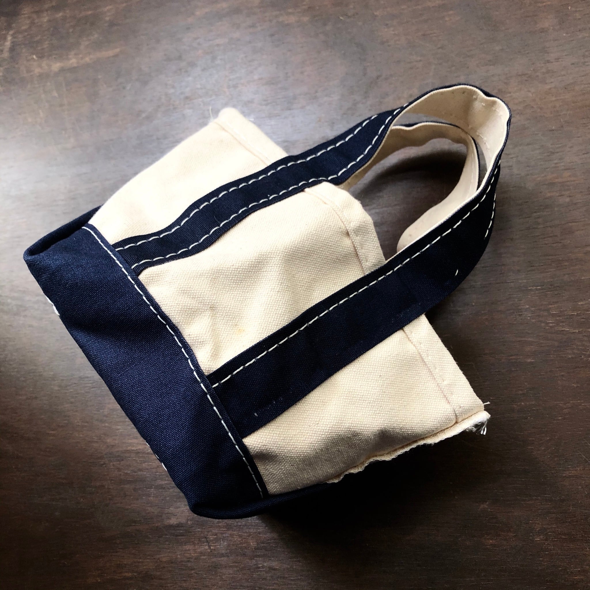 L.L.Bean Canvas Mini Tote Bag