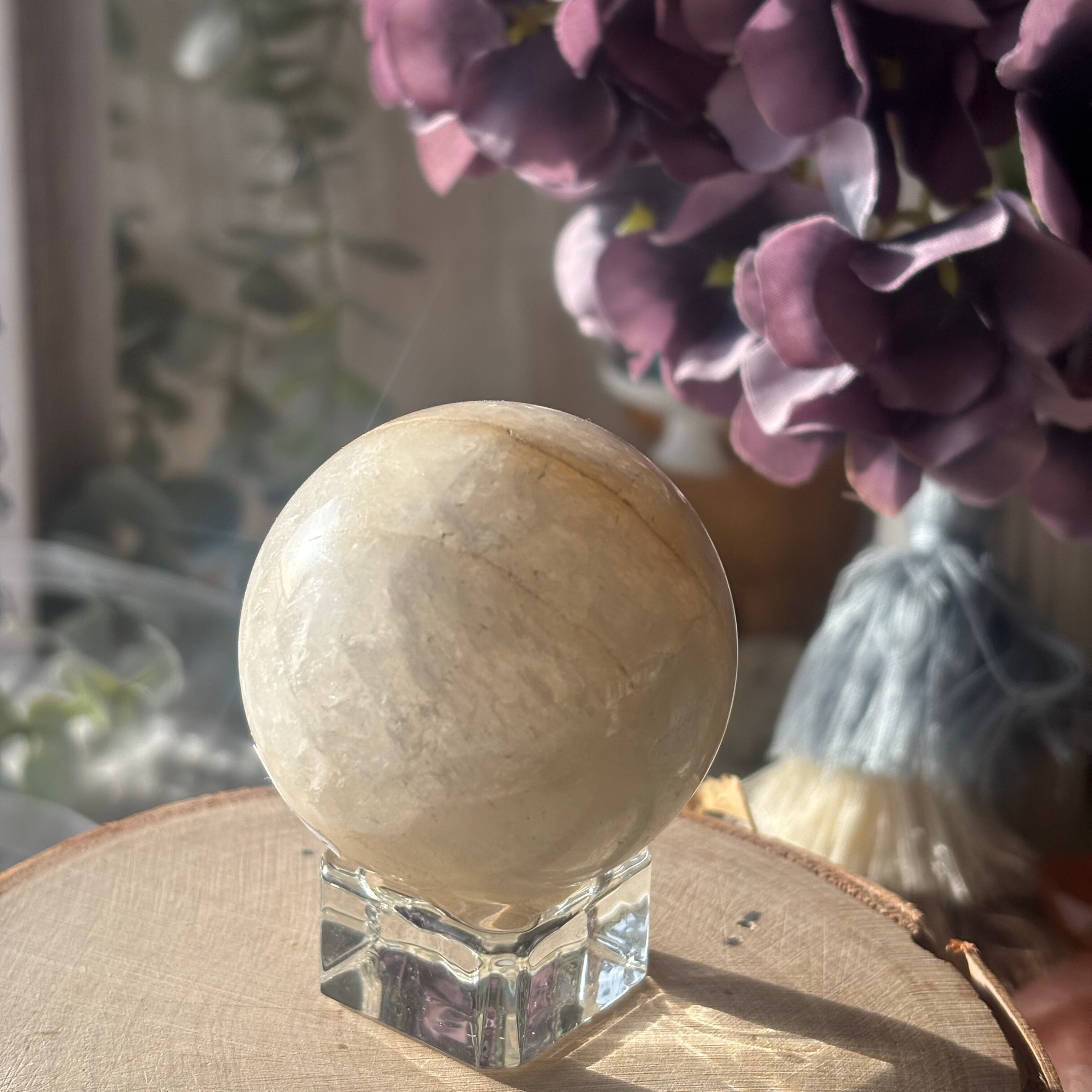 宝物♡ ナトロライトのスフィア