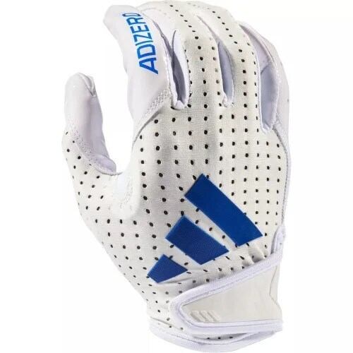 ADIZERO 14 ELECTRIC ホワイト・ロイヤル アメフト グローブ