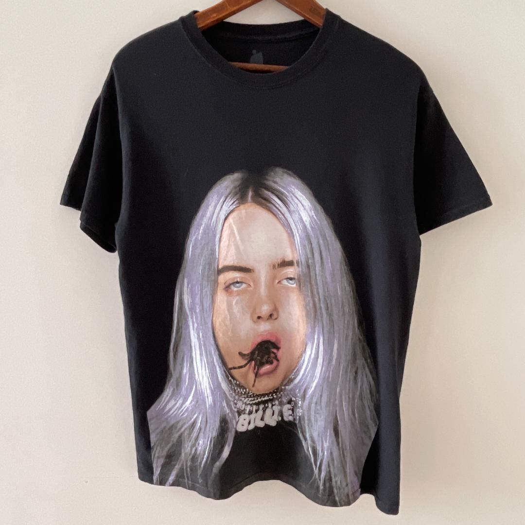 未着用 新品 ビリー・アイリッシュ タランチュラTシャツ XL 2019オフィシャルビリーアイリッシュ来日タランチュラ公式y2k