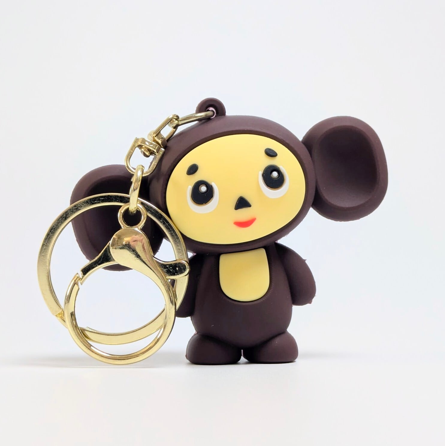 チェブラーシカ（Cheburashka）】3D Rubber KeyHolder / 3Dラバー