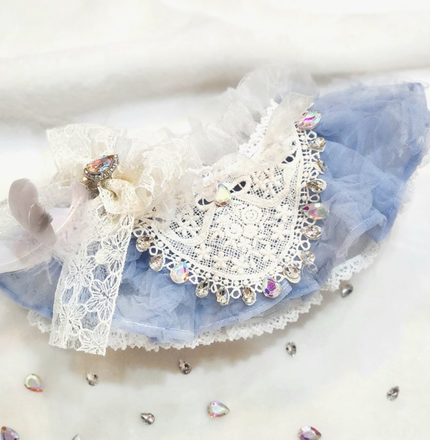 予約【Loocia】Fairy Bloom Cape (Sky)