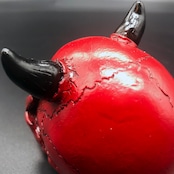 SKULLHEAD Tooth pick holder - Red devil