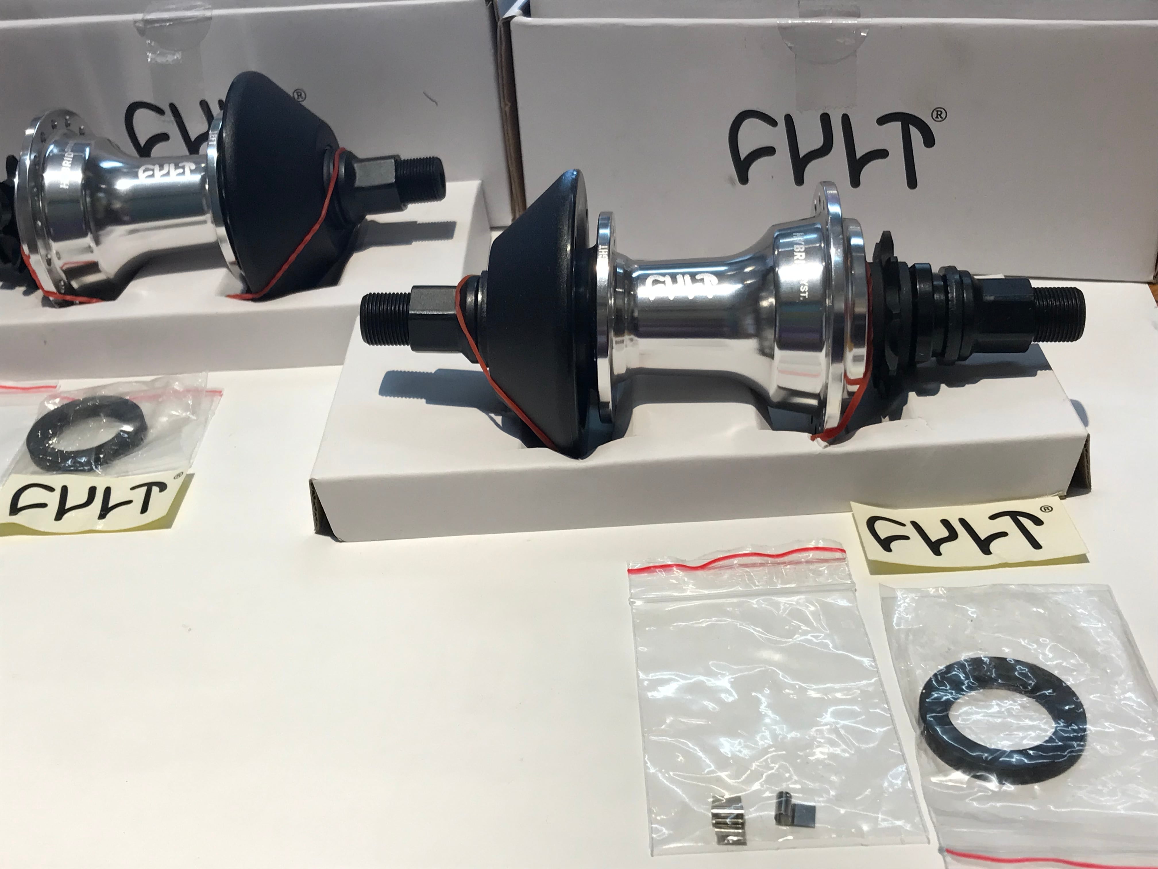 CREW HYBRID HUB RHD POLISHED | bmxshop