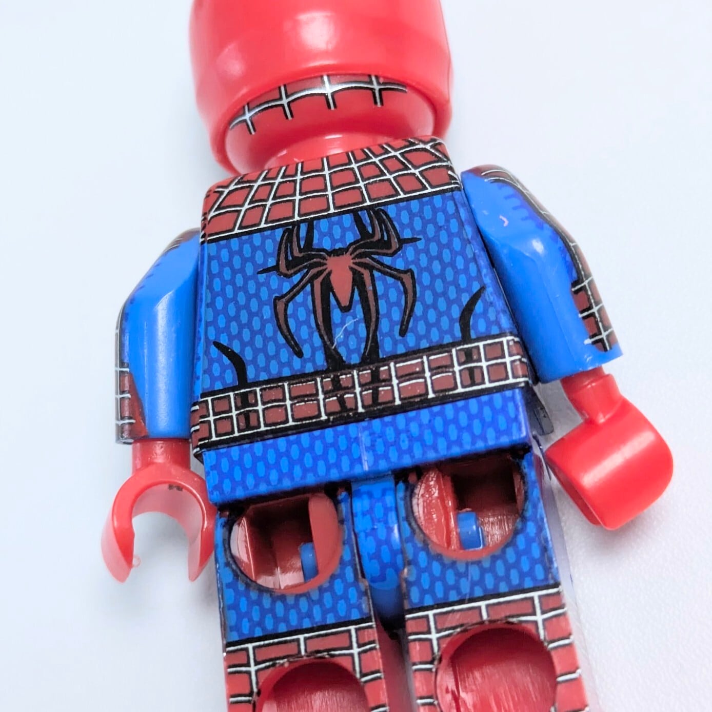 再入荷！☆ブロックフィギュアキーホルダー☆【 Spider-Man