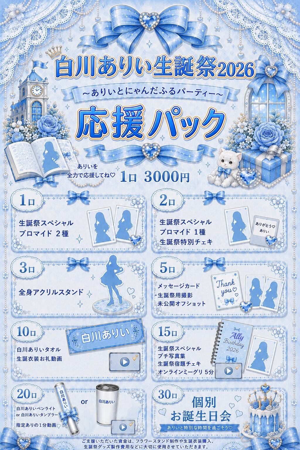 LiFE! あいす 生誕祭2026 後日特典会 コメントありチェキ LiFE! あいす
