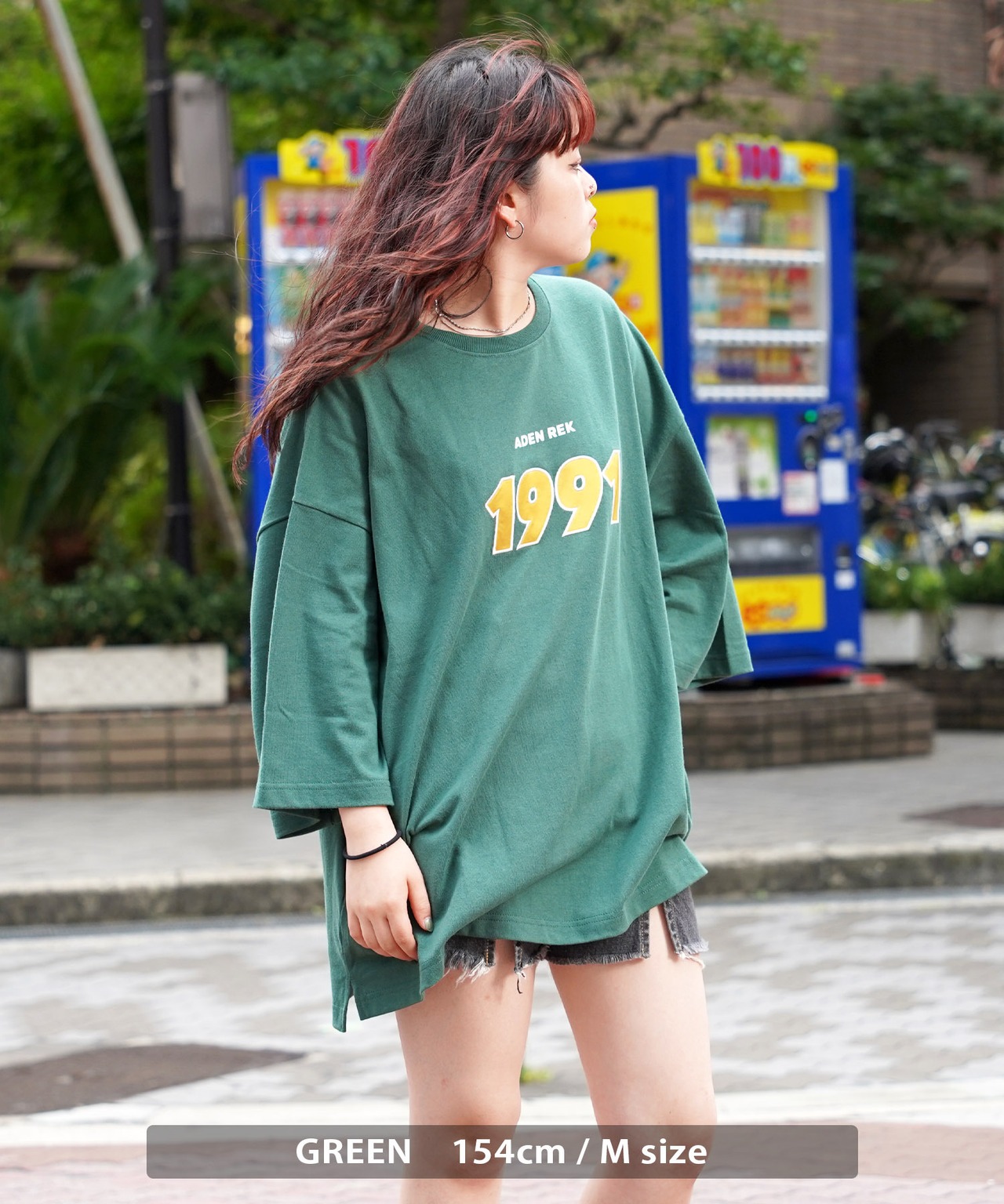 \SALE/◆1991刺繍 スーパーワイド Tシャツ◆ir-h126221