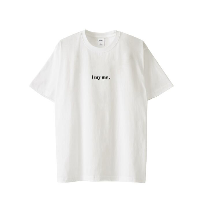 white]I my me .logo T-shirt | I my me .