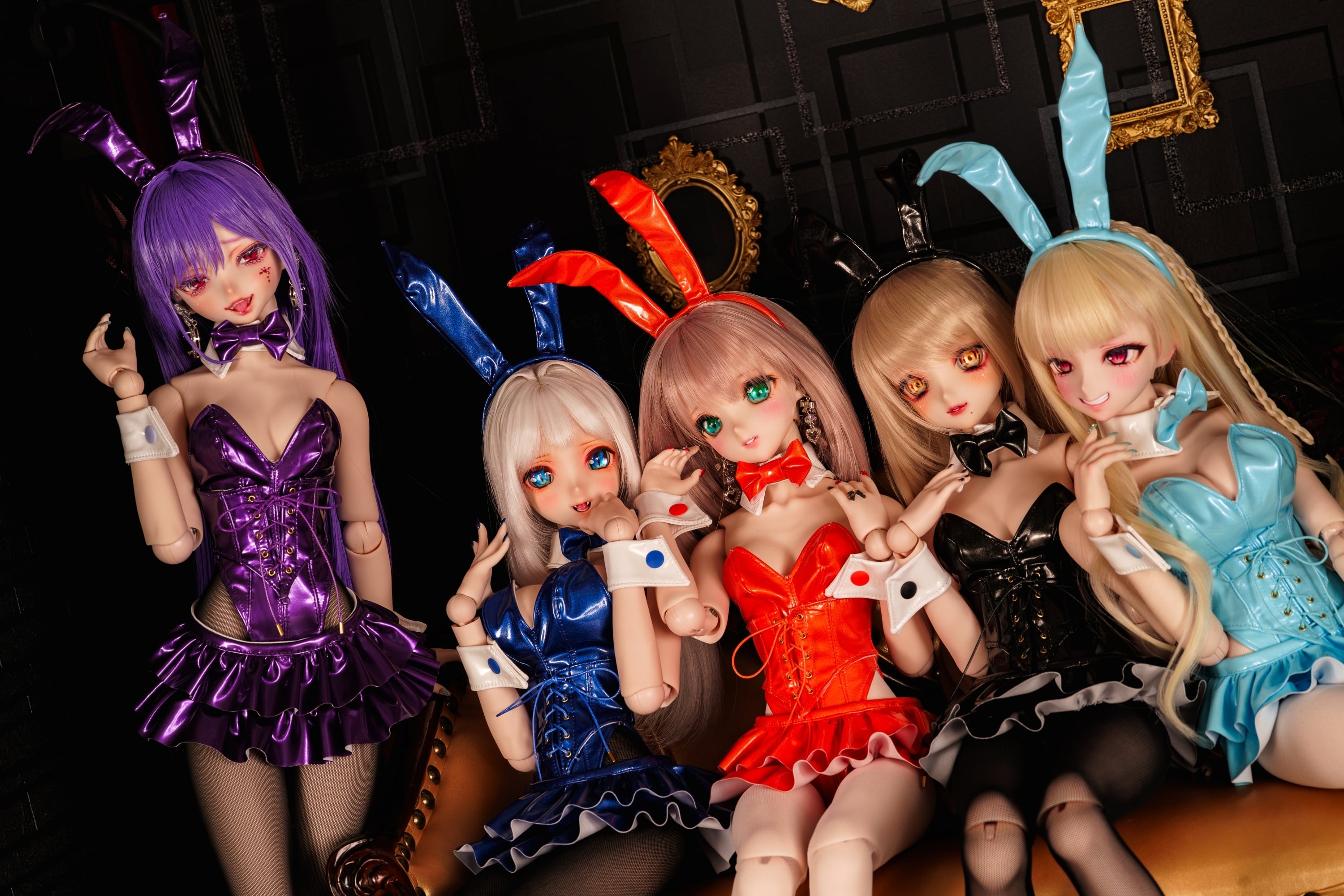 【MDD/もちあし2.0】グロスエナメルフリルスカート