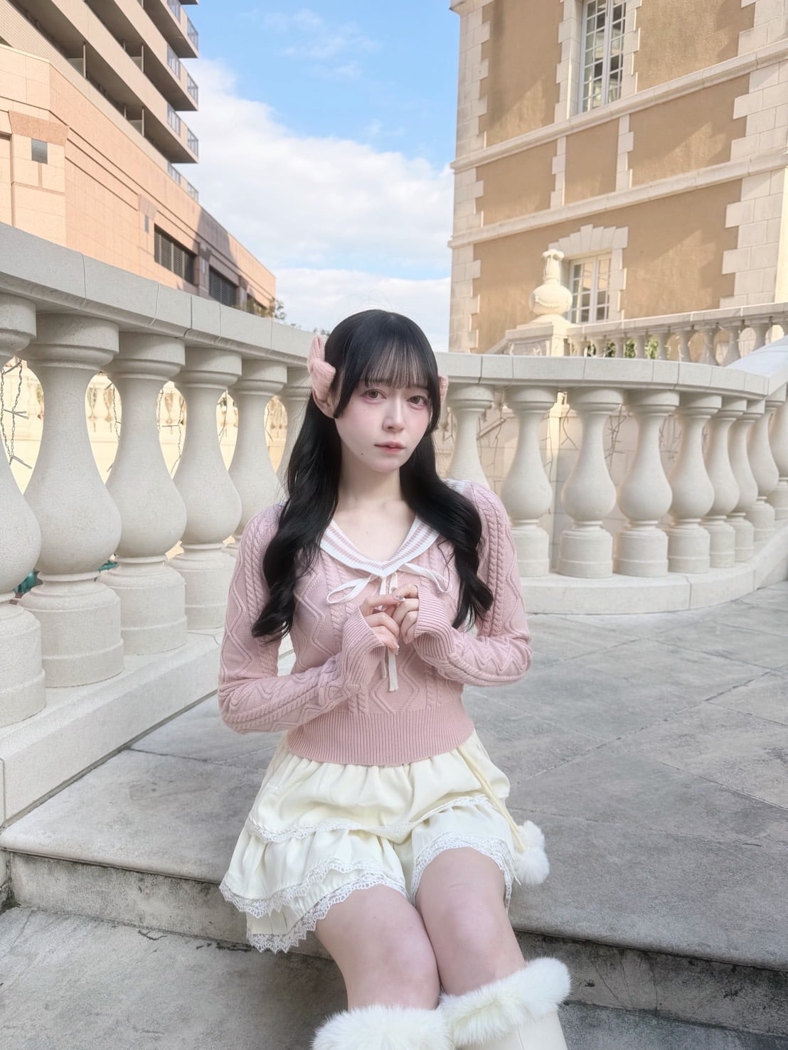 sweet sailor ribbon knit