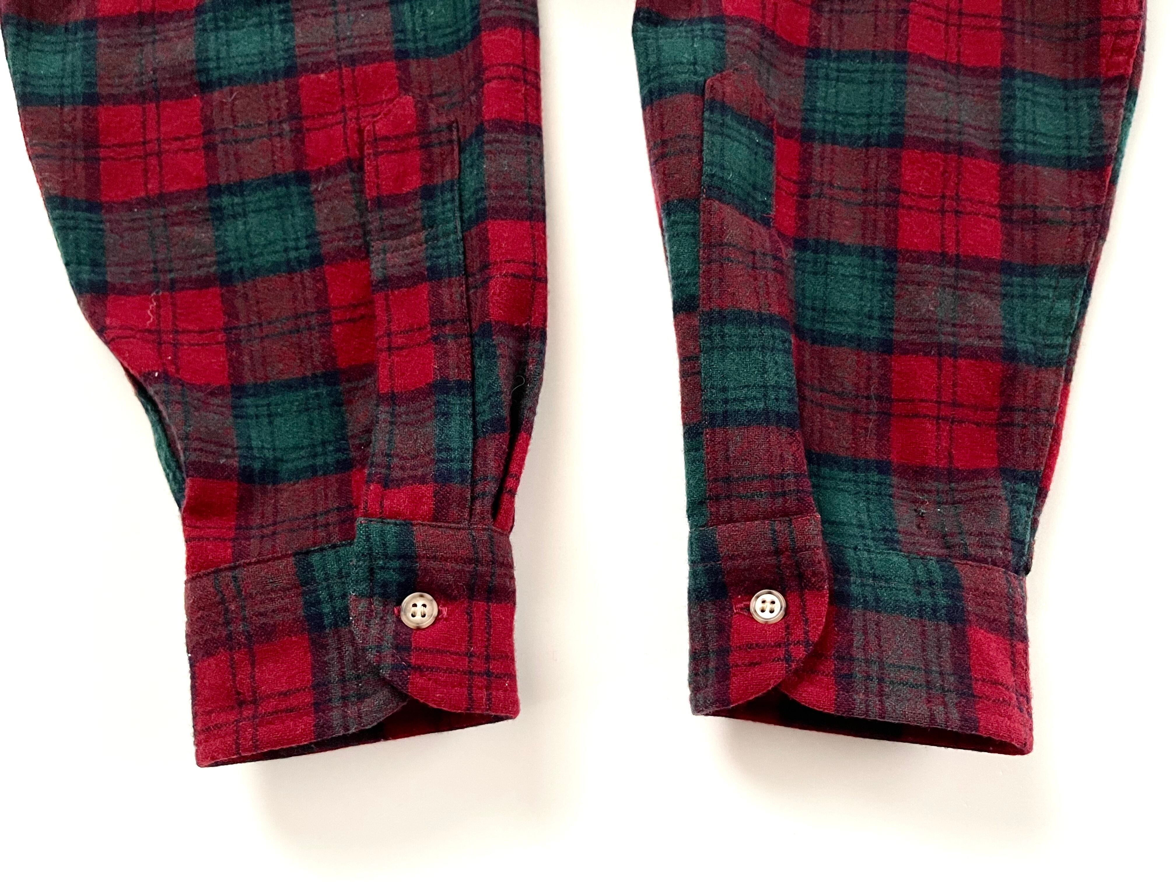 BIG SIZE 】90s ペンドルトン チェックウールシャツ MADE IN USA | PAY ID
