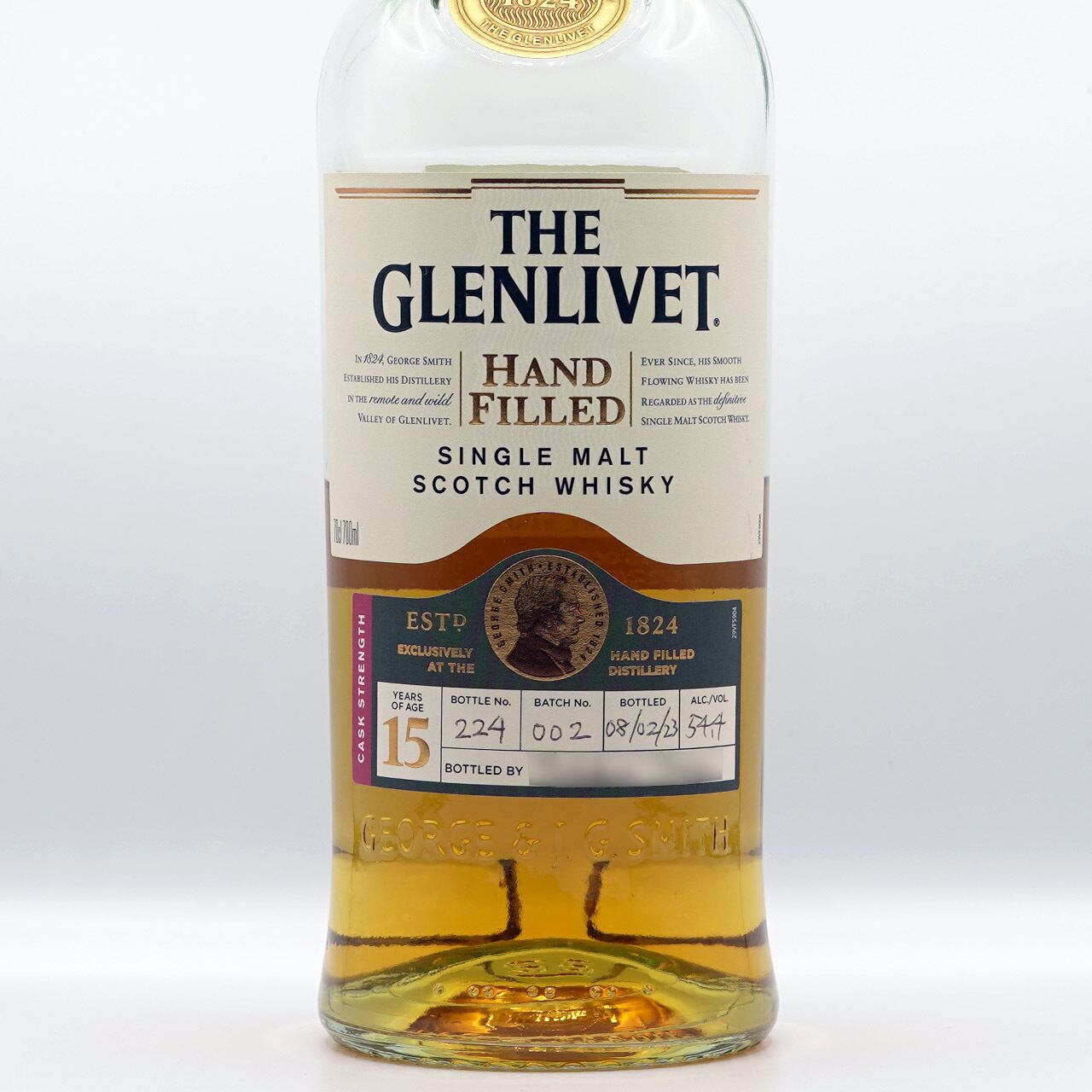 30ml】グレンリベット 15年 ハンドフィル 54.4% | HOPSCOTCH WHISKY DRAMS
