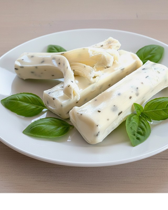 【2/9賞味期限】さけるチーズ　二世古　白樺【shirakaba】バジル