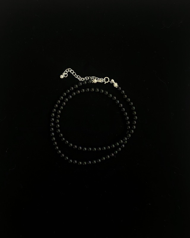 Black Onyx Necklace(4mm)