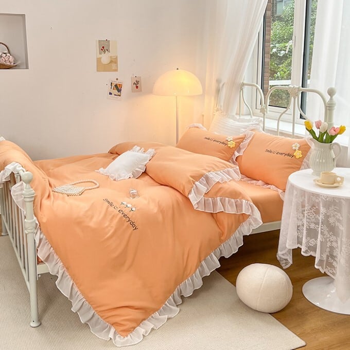 ☆。.:＊・゜素敵刺繍ベットカバーセミダブル②☆。.:＊・゜ 【公式通販】