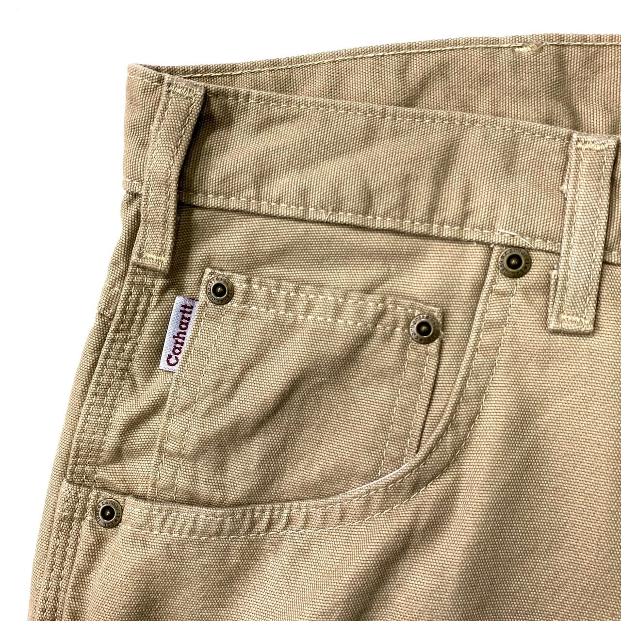 新品 未使用 Carhartt カーハート ダック地ワークショートパンツ