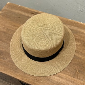 RAFFIA BLADE BOATER