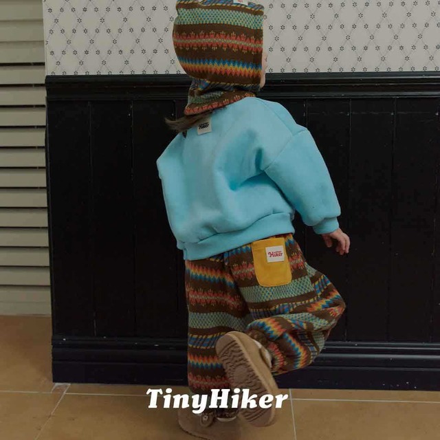 〚予約〛Nordic pattern jogger pants <kids>