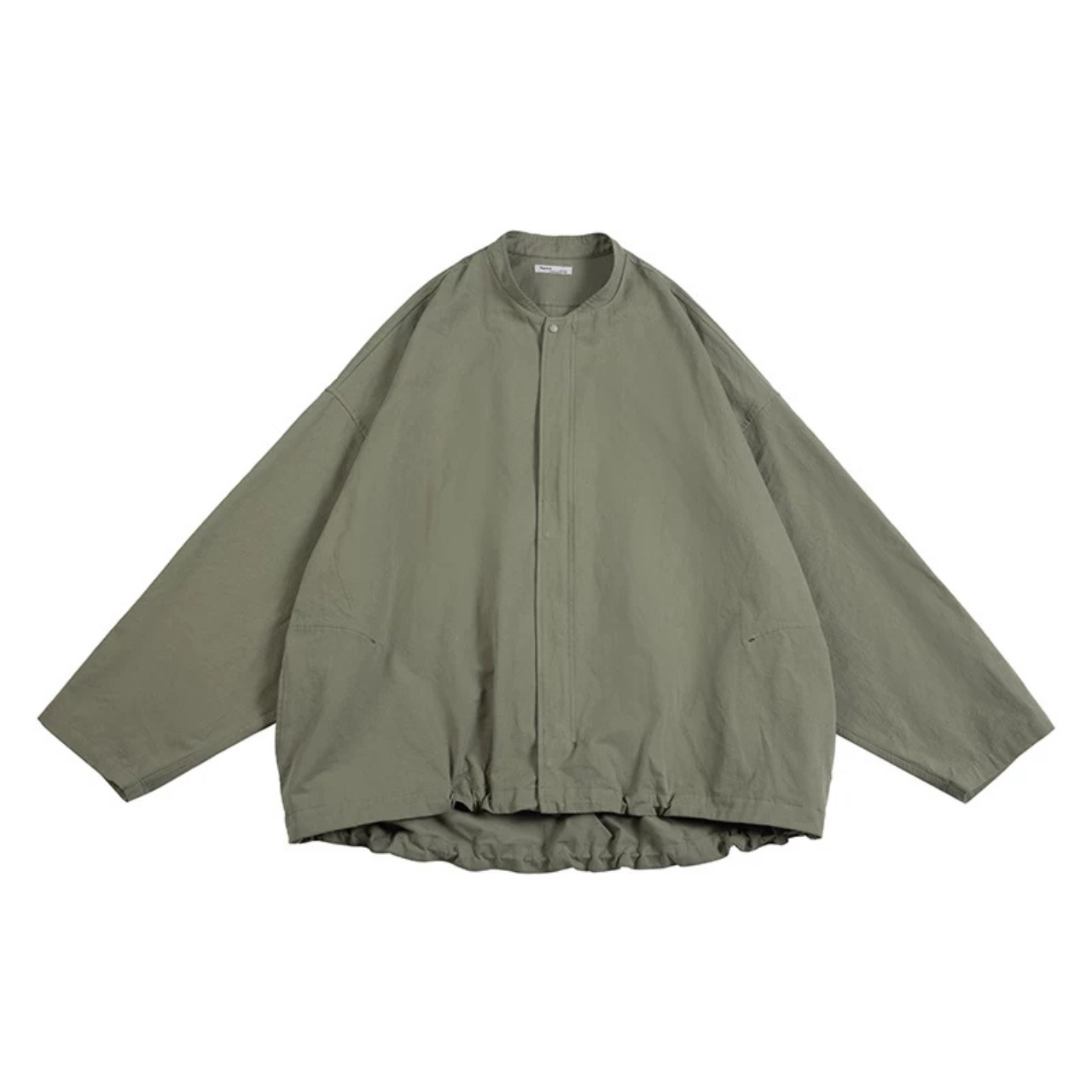セージグリーン・ノーカラーブルゾン K5628 - 10