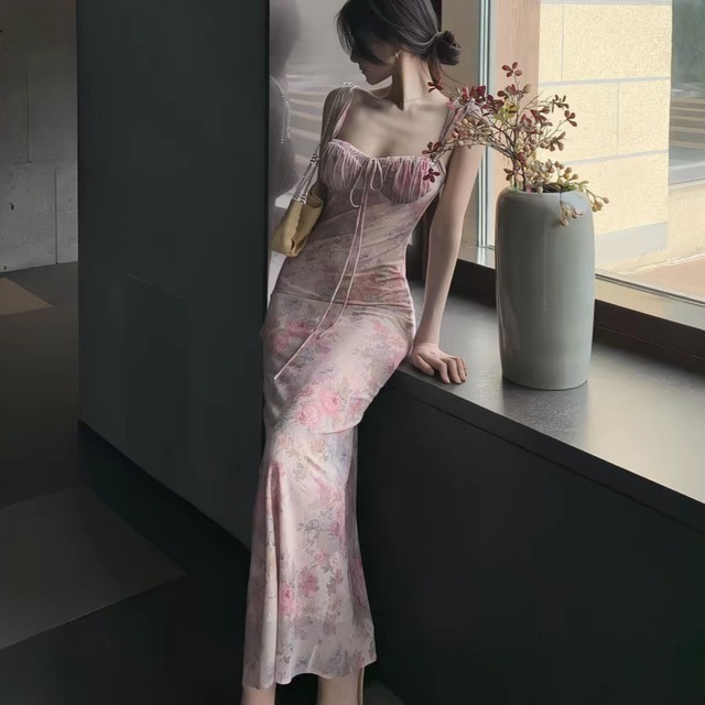 Classic rose dress　260600