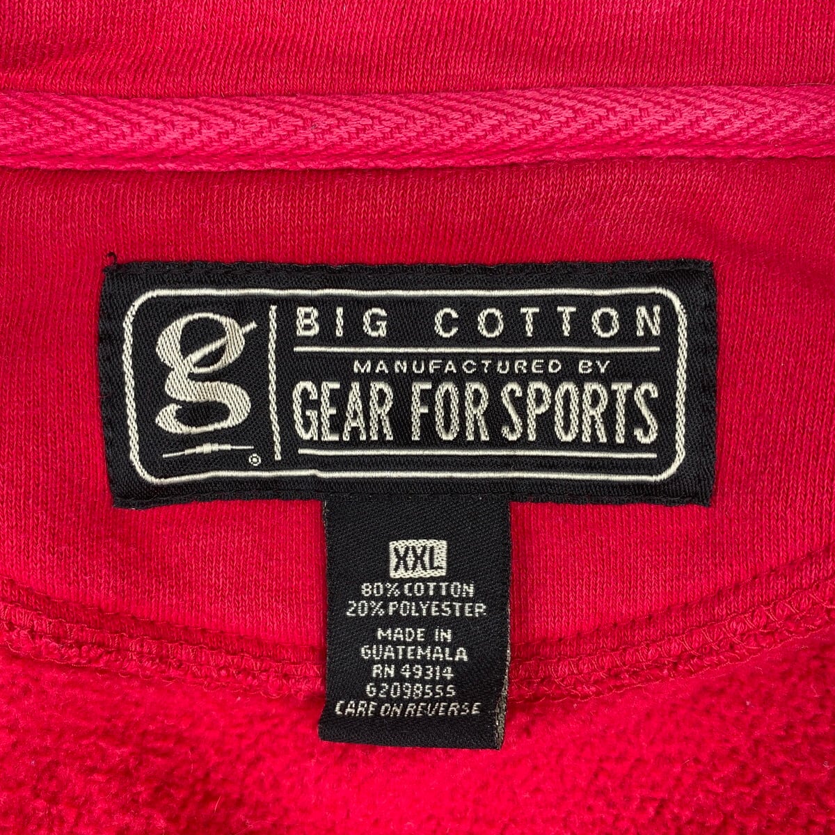 90’s GEAR FOR SPORTS プルオーバー スウェット シャツ トレーナー ミッキーマウス プリント 長袖 MADE IN USA サイズ：XL レッド