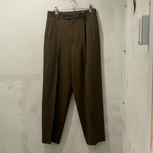 AURALEE オーラリー A23SP06MG ウールスラックスパンツ size2【表参道t】