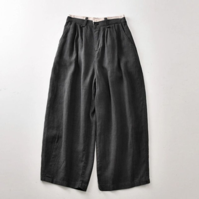 伸縮ウエストタックパンツ　M0274