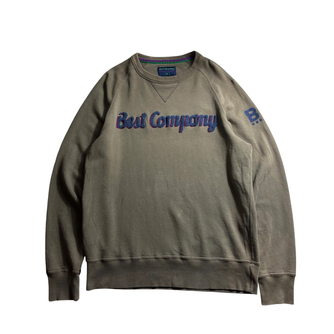 BEST COMPANY logo sweat shirt