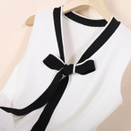 リボン付ノースリーブ  G12CNO0007