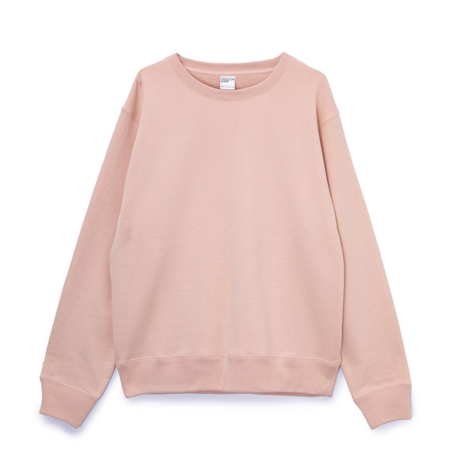 15oz Garment Dye Crew Neck Sweat <Pink>